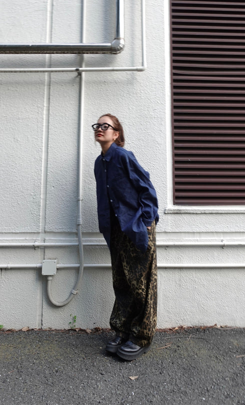 【追加予約!1月中旬~下旬発送予定】レオパードボリュームパンツ